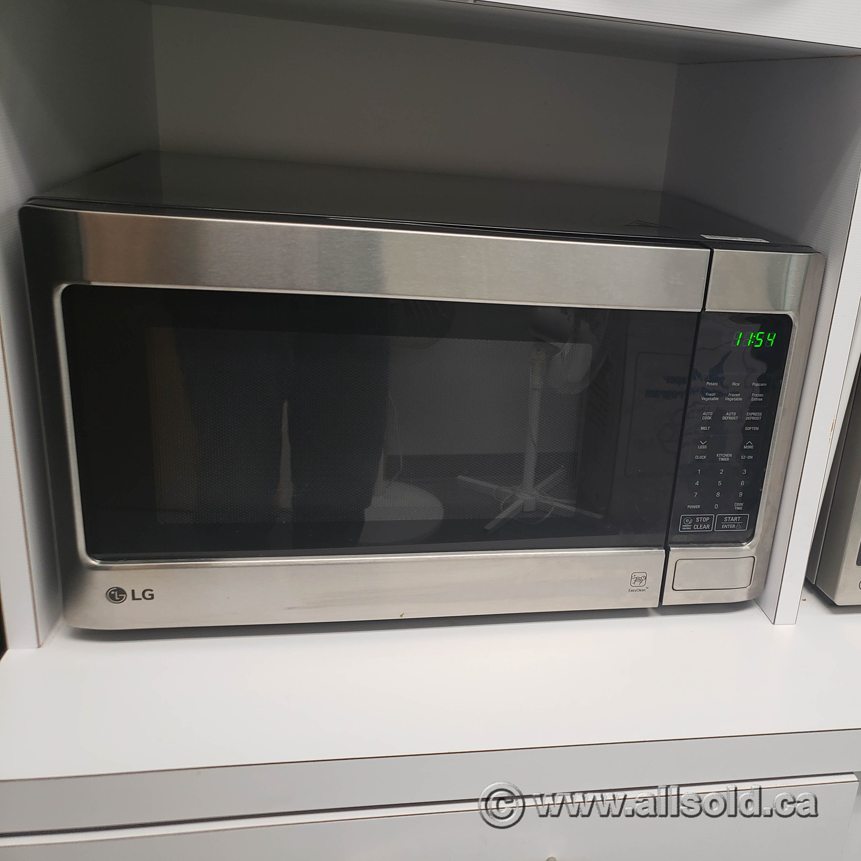 lg 1100 watt microwave